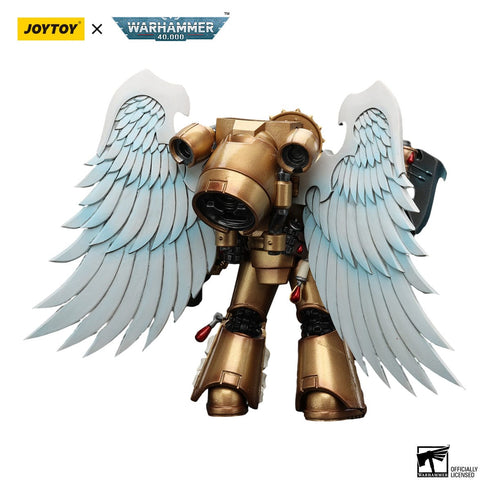JOYTOY Warhammer The Horus Heresy Blood Angels Sanguinary Guard with Encarmine Axe and Inferno Pistol 1/18 Action Figure